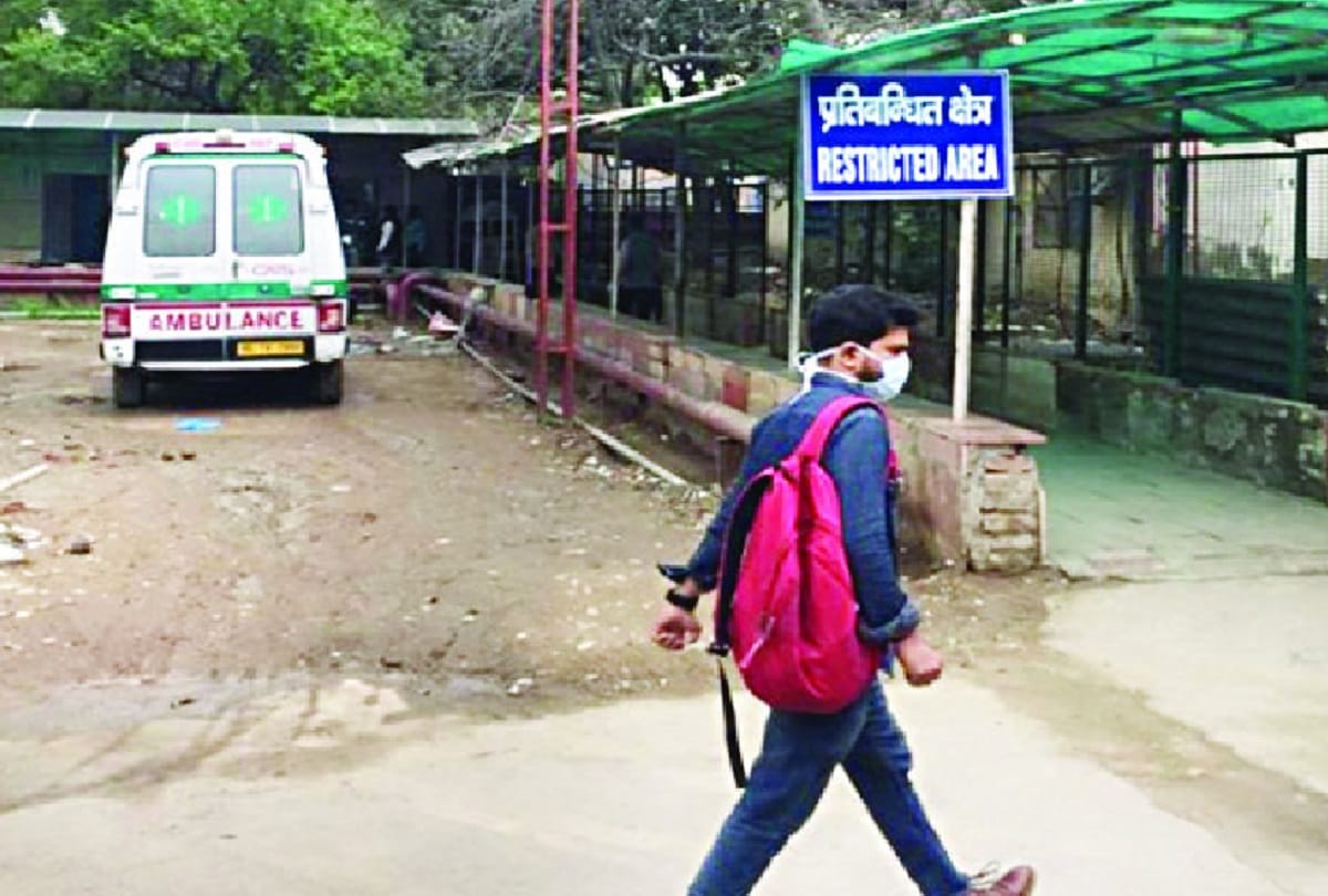 Screening ward built in RML for suspected patients of Corona