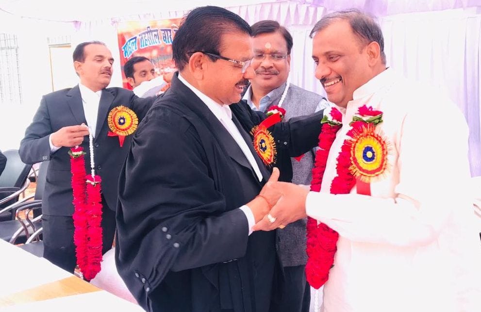 Advocates union officials took oath