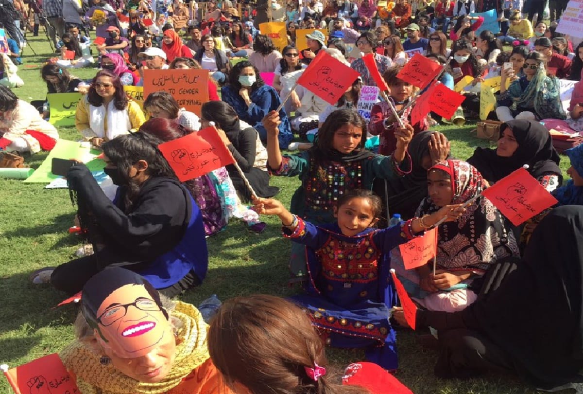 Pakistan Aurat March: Thousand Women protest against violence, horror killing and sexual harrasment