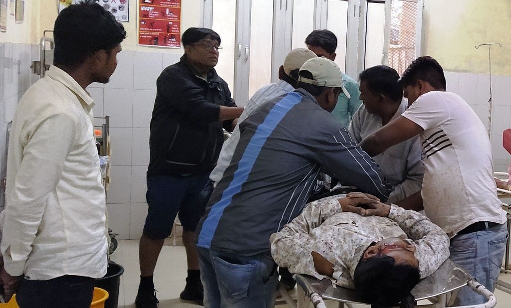 road, accident, firozabad