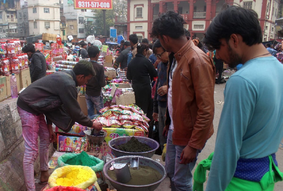 Delhi market down due to Corona