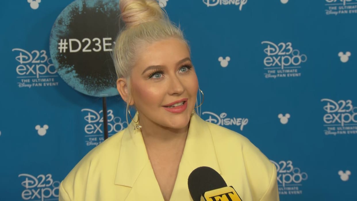 Christina Aguilera sung two Loyal Brave True and Reflection song for Mulan