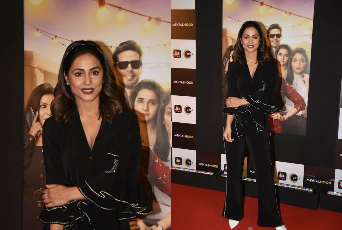 rashmi desai to mouni roy hina khan look stylish in mentalhood screening