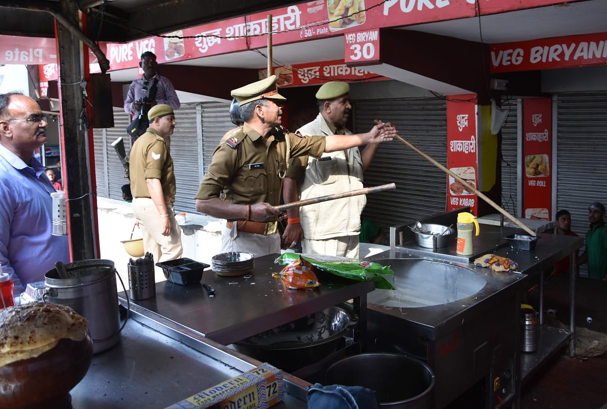 Five non-vegetarian restaurants, including Eat On, in Prayagraj