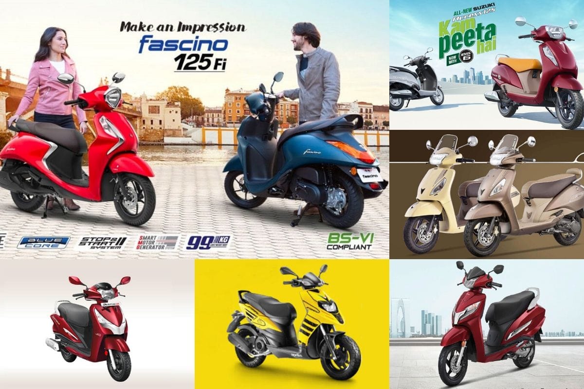 Here are 10 best selling Scooters in the country from June to September 2020