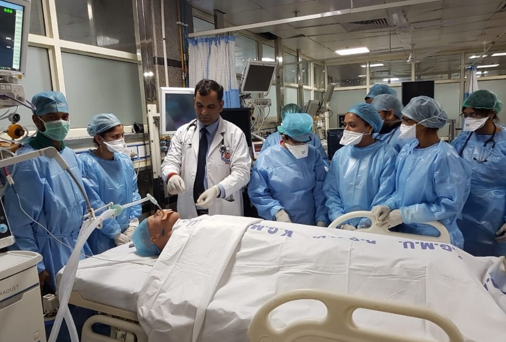 KGMU made a Rapid Response Team to face CoronaVirus.