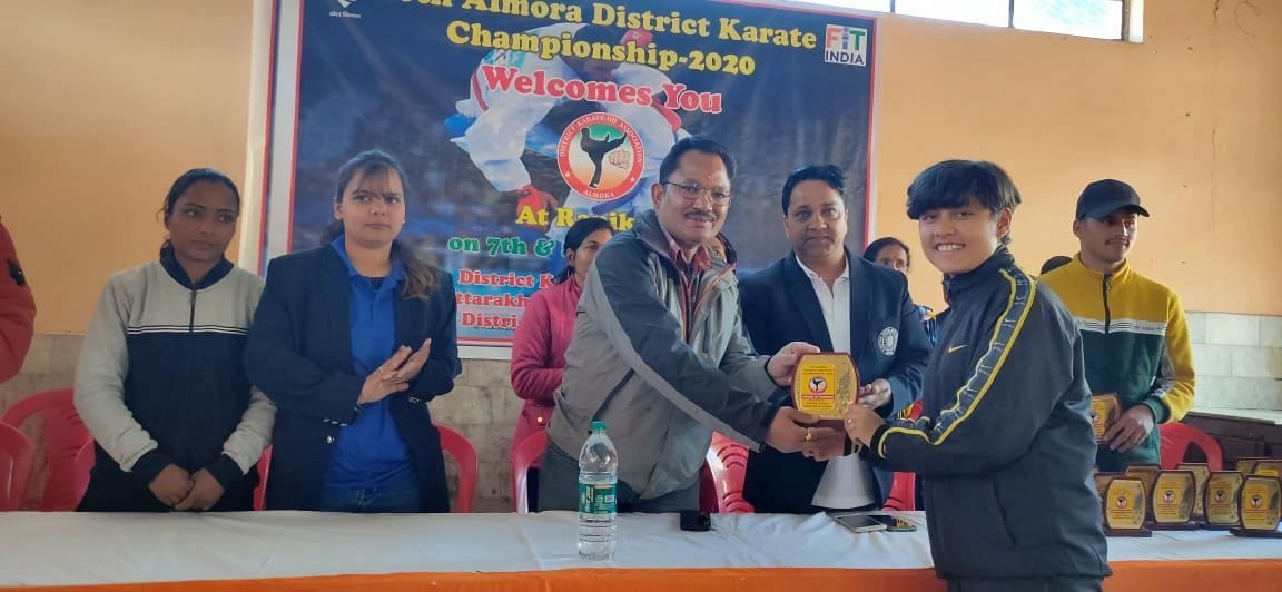 Karate in Ranikhet