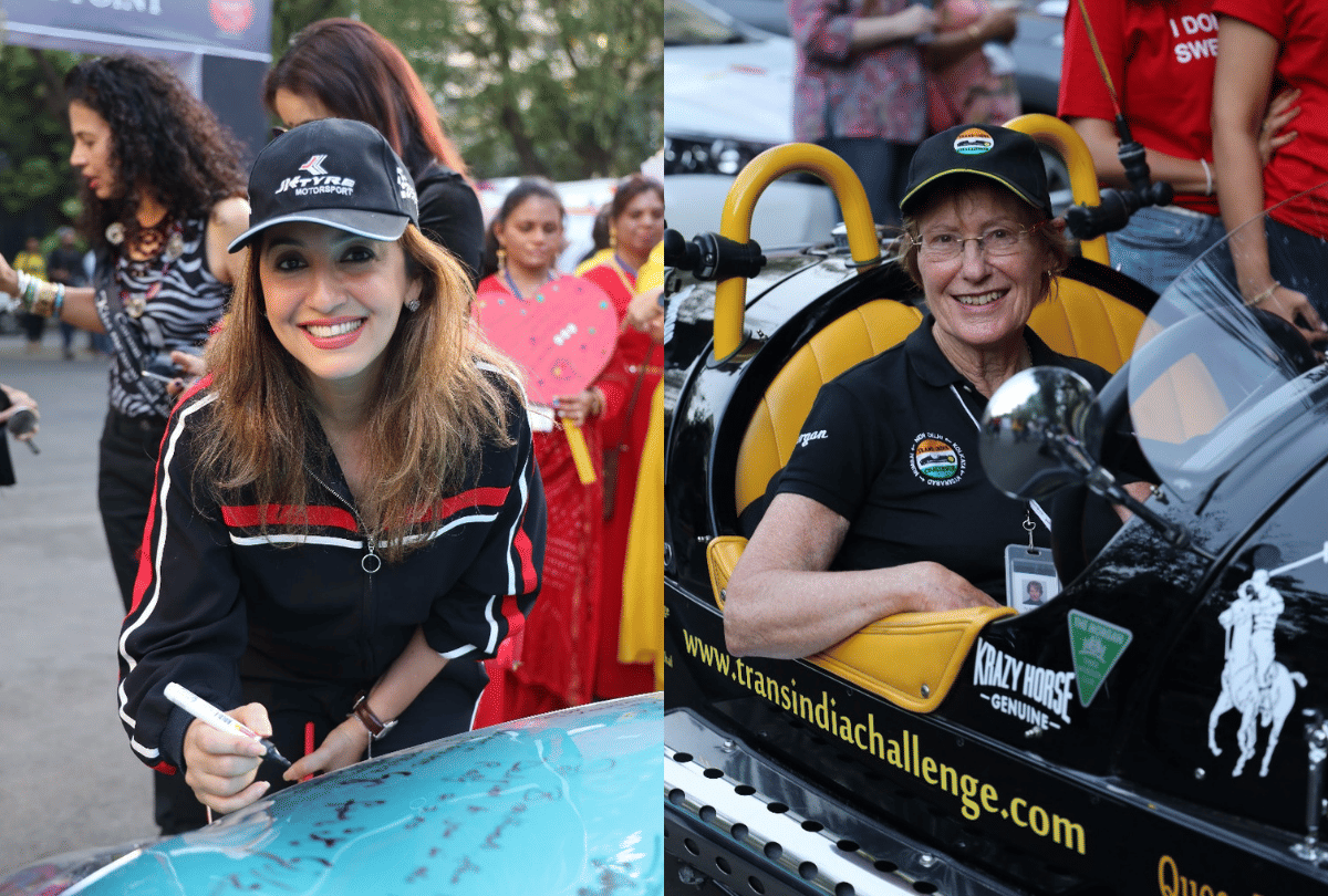 Womens Day 2020 79 year old woman participate in car race at mumbai Perizaad Zorabian