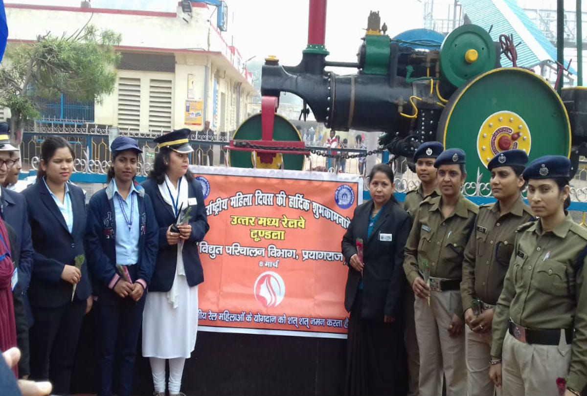 International Women's day: Women Staff drive The Jodhpur-Howrah Express