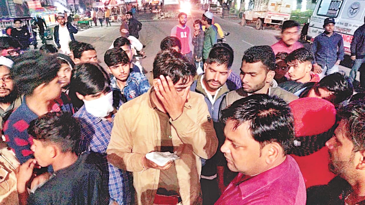 acid filled tanker accident on delhi national highway