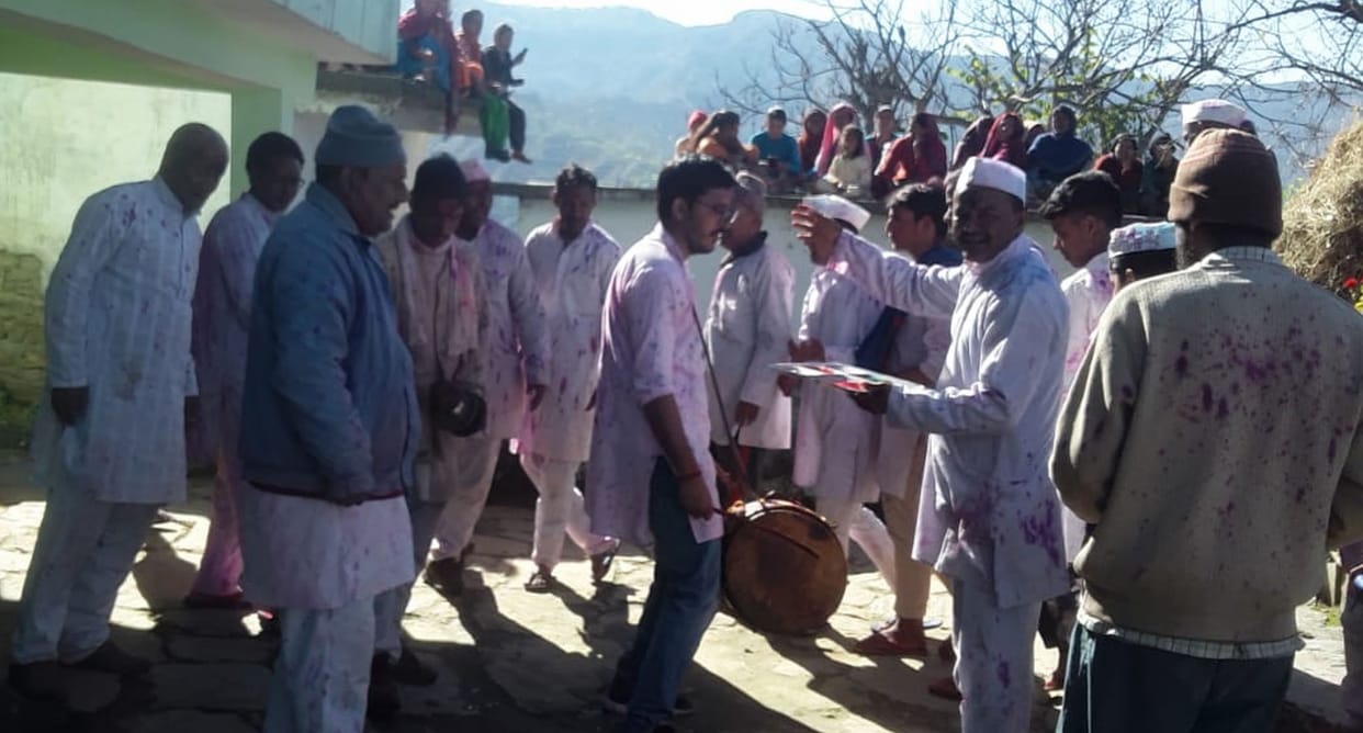 Holi fun from city to village