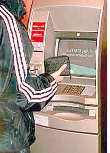 Cashless ATM