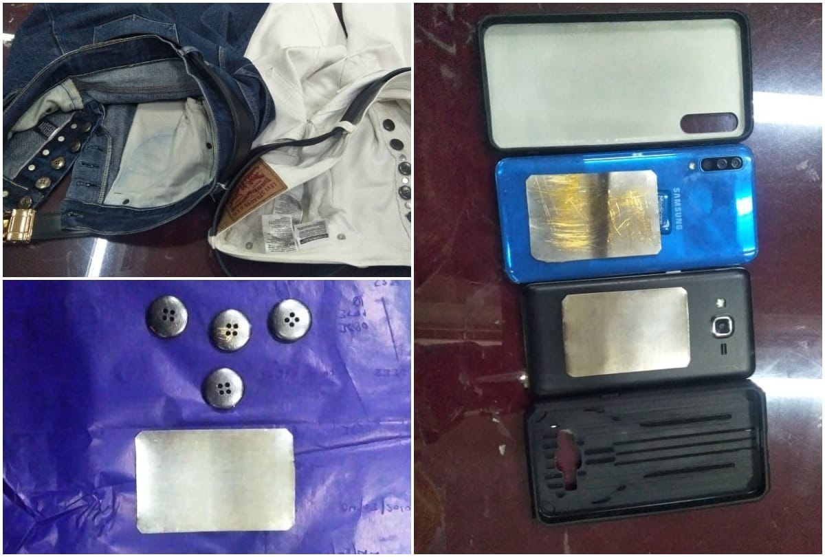 two gold Smugglers caught at Lucknow airport Bangkok arrested 