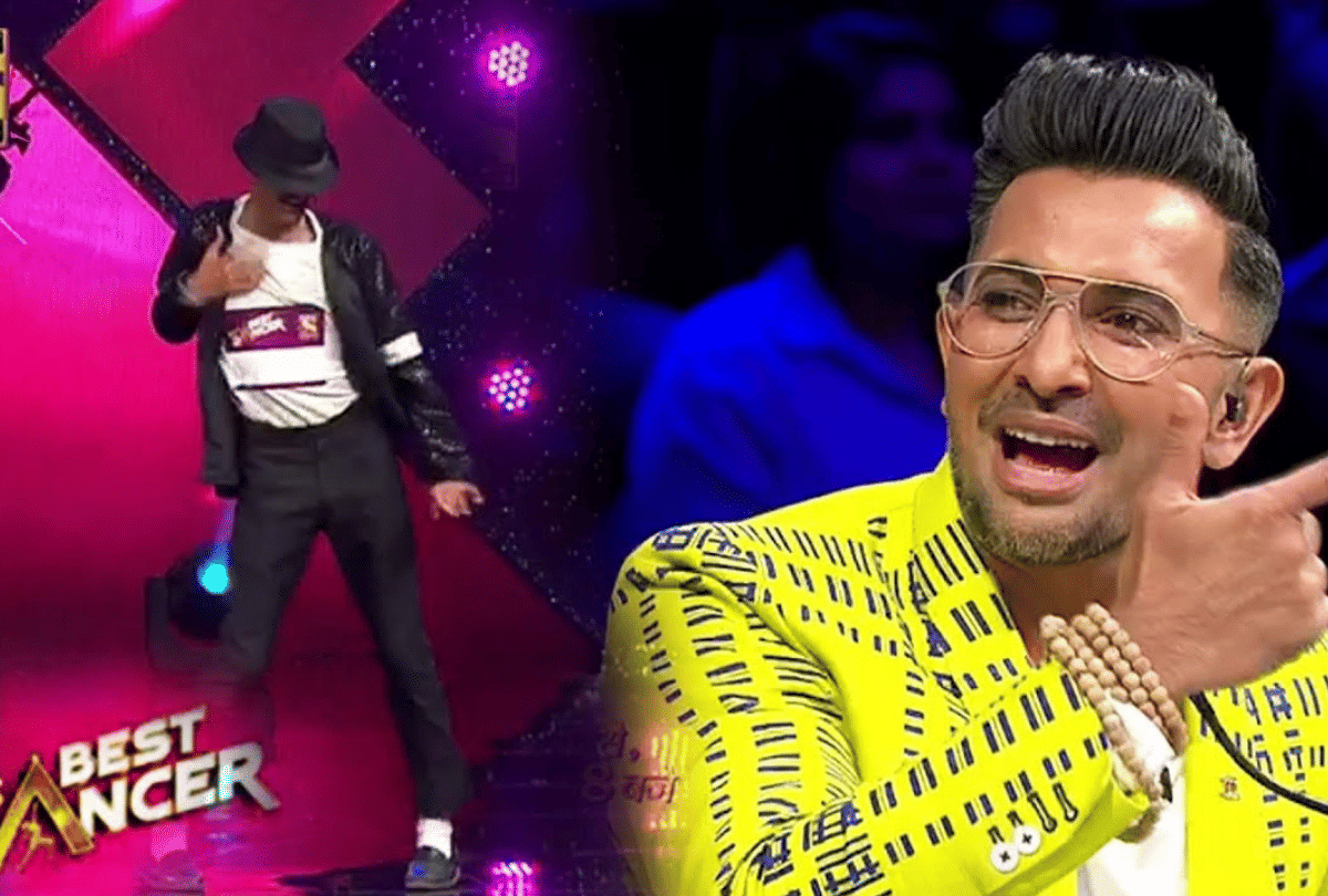 Yuvraj Singh aka Baba Jackson out from the audition indias best dancer hrithik and tiger his fan