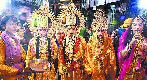 Dhanush Yagya staged in Ram Leela