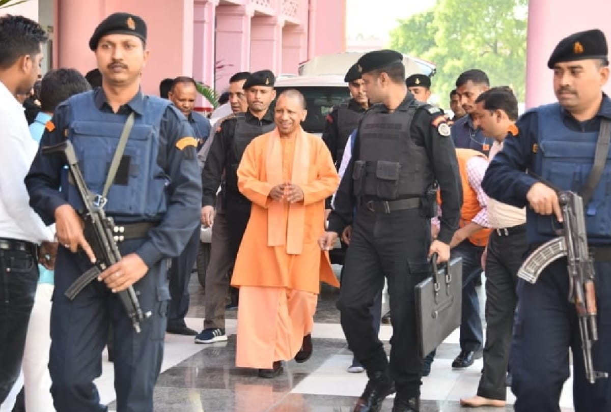 Lord Narasimha Grand procession taken out in Gorakhpur
