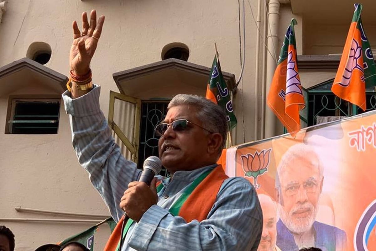 Dilip Ghosh says unfortunate that women being drugged to sit on streets, chant provocative slogans 