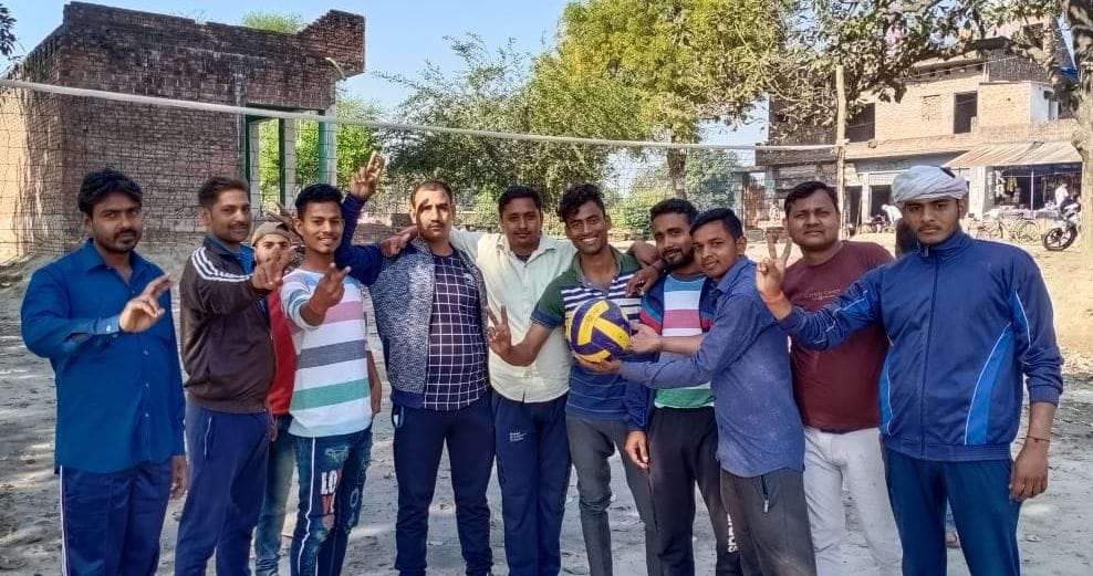 Guvara team defeated Karari in volleyball competition