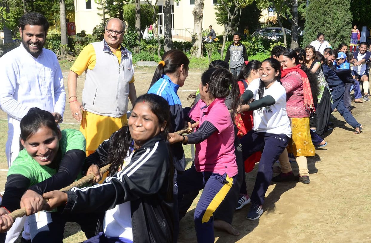 Unity in classical singing and Deepali and Geetanjali topped the race