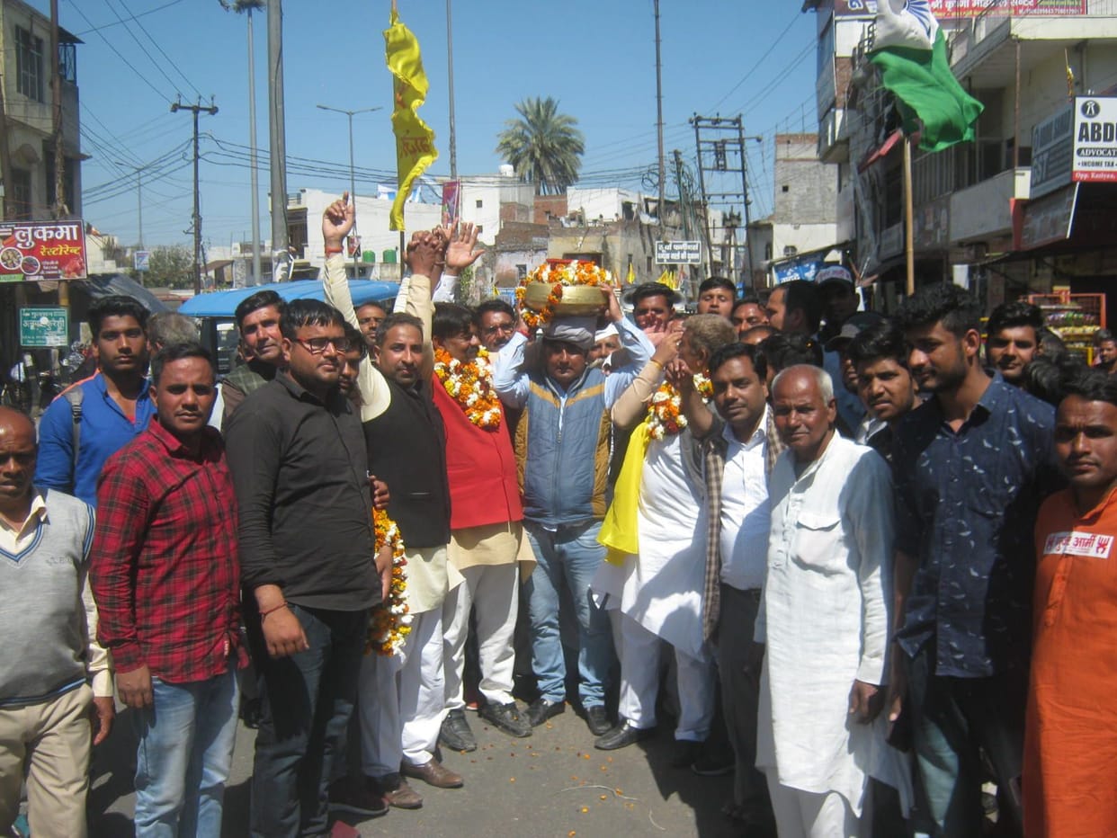Gurjar army post welcome