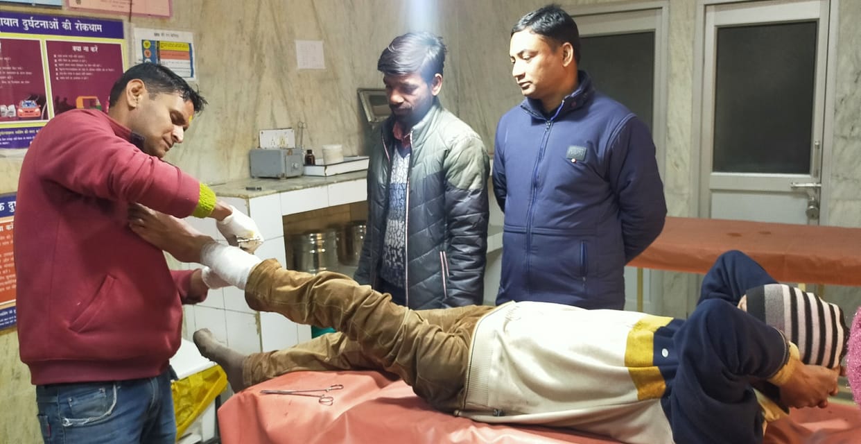 Now pet dog attacked milkman