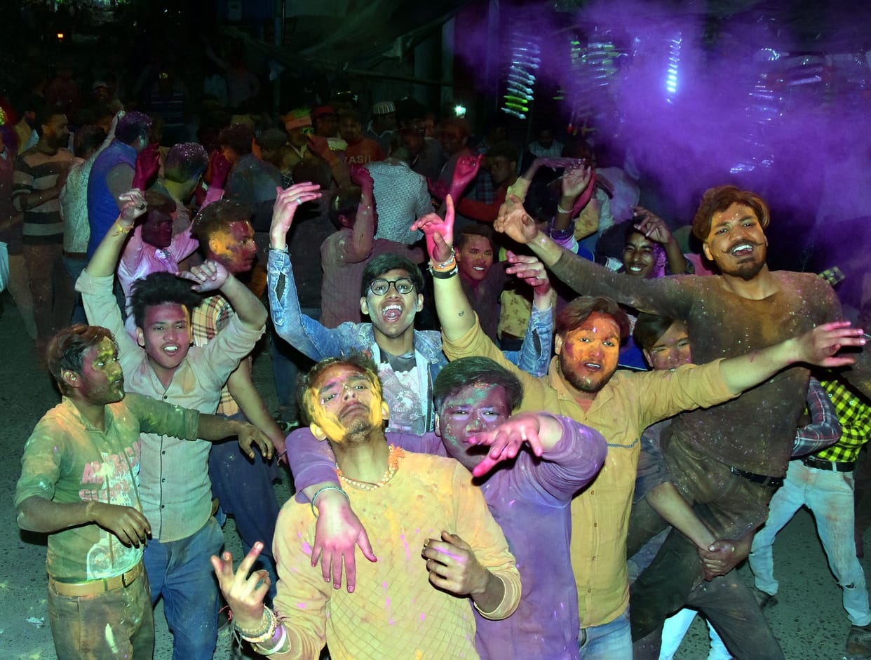 holi in sambhal