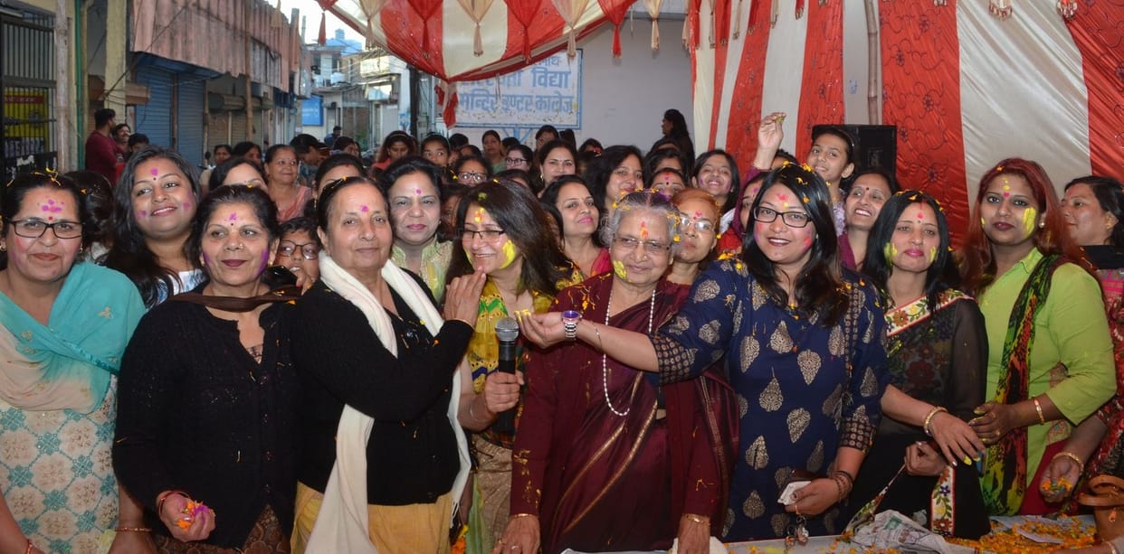 Honored women on Women's Day