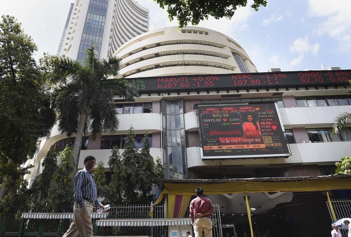 stock market opened with gains Sensex jumped 400 points Nifty also rose BSE NSE latest News Update