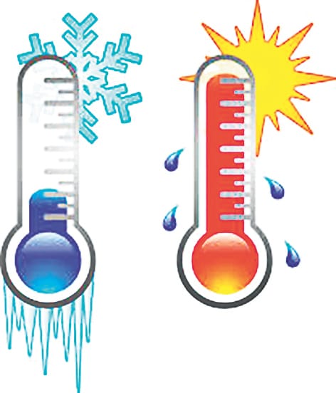 Cloudy due to interference of westerly winds, increased temperature