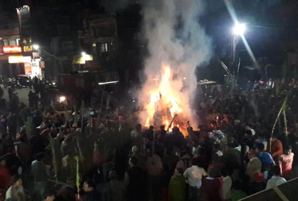 Holika Dahan 2020: Celebration and dance photos in uttarakhand