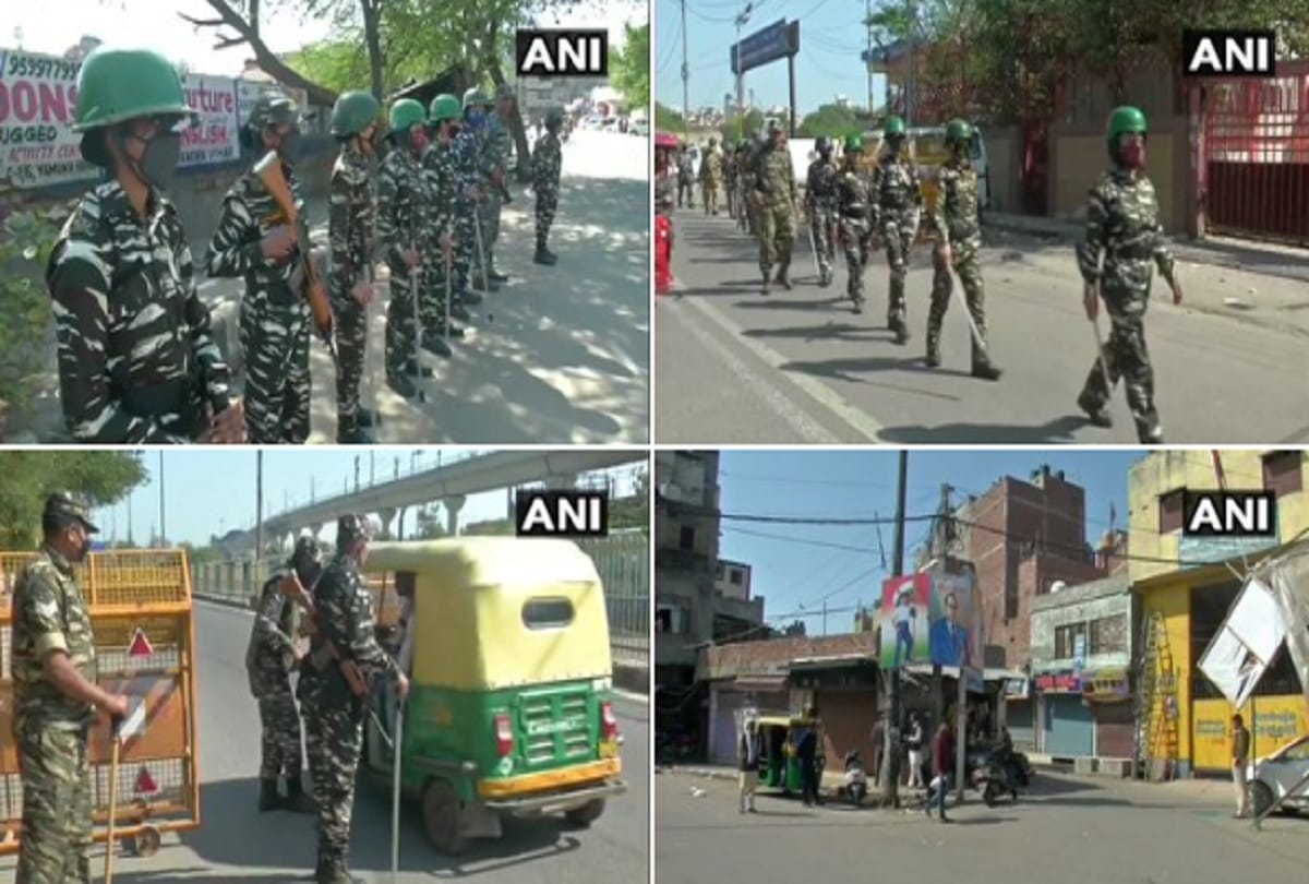 delhi violence: Heavy security deployment in Yamuna Vihar