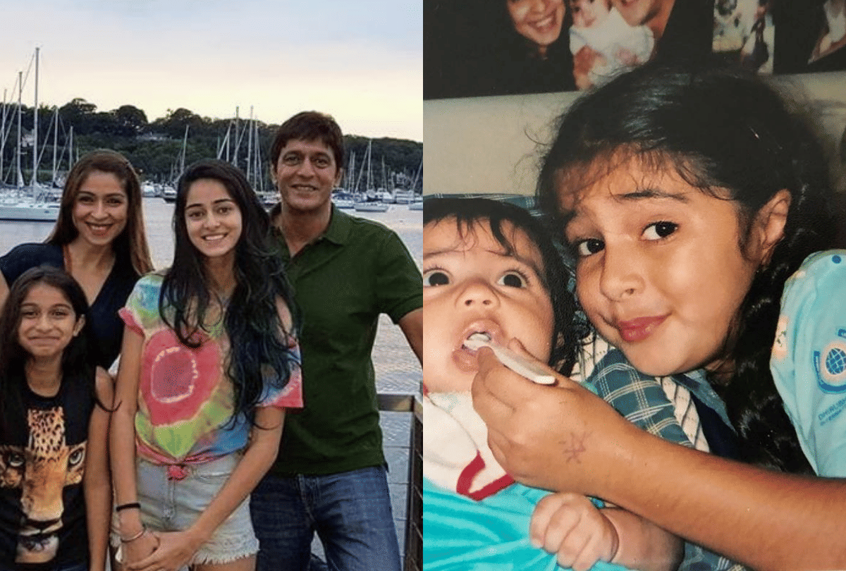Ananya Panday shares throwback pictures on her younger sister Rysa Pandey birthday