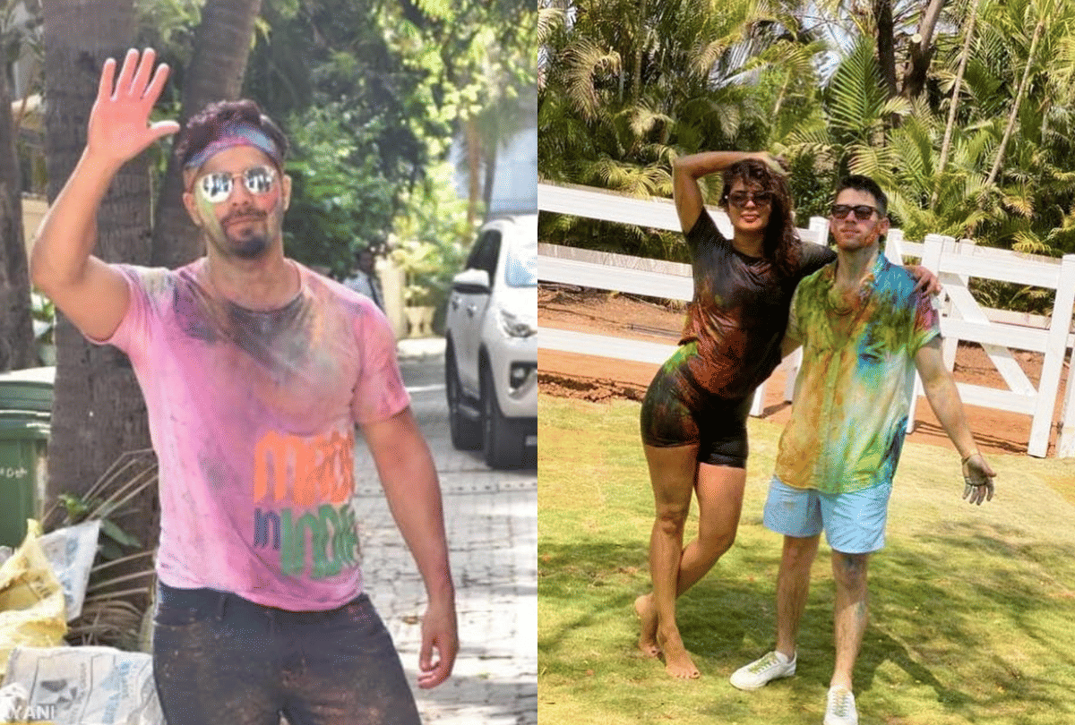 Bollywood Stars celebrate holi 2020 priyanka chopra varun dhawan shahrukh khan akshay kumar