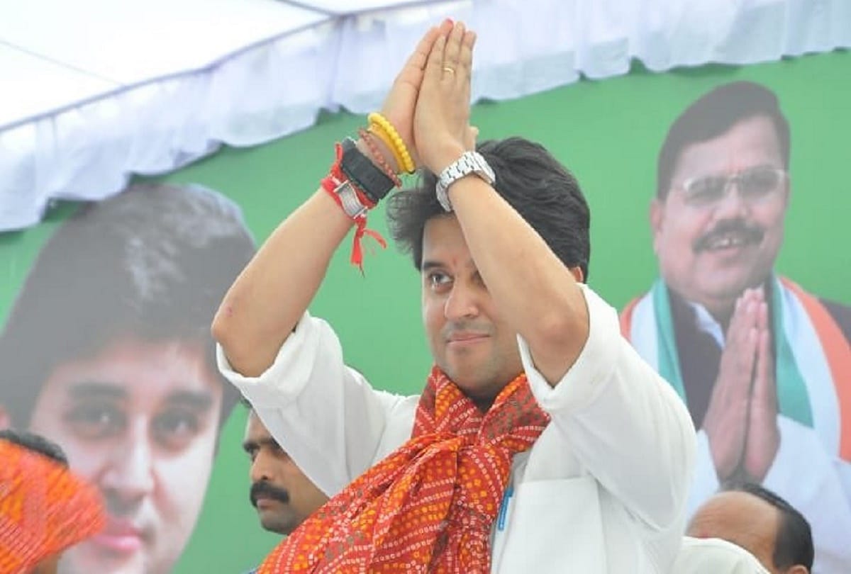 madhavrao scindia called jyotiraditya scindia double barrel rifle