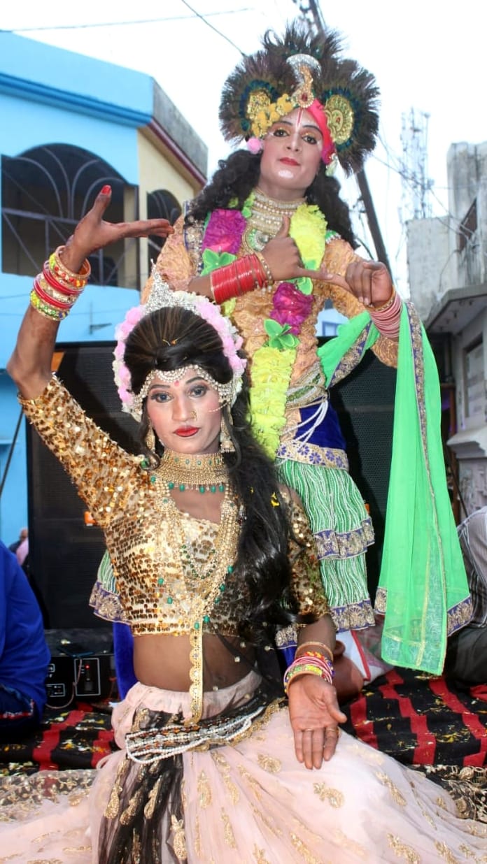 holi celebration in amroha