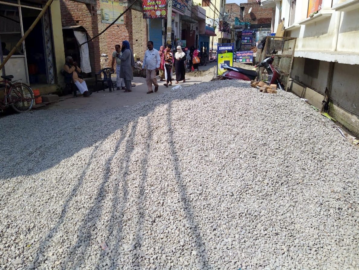 road crashed