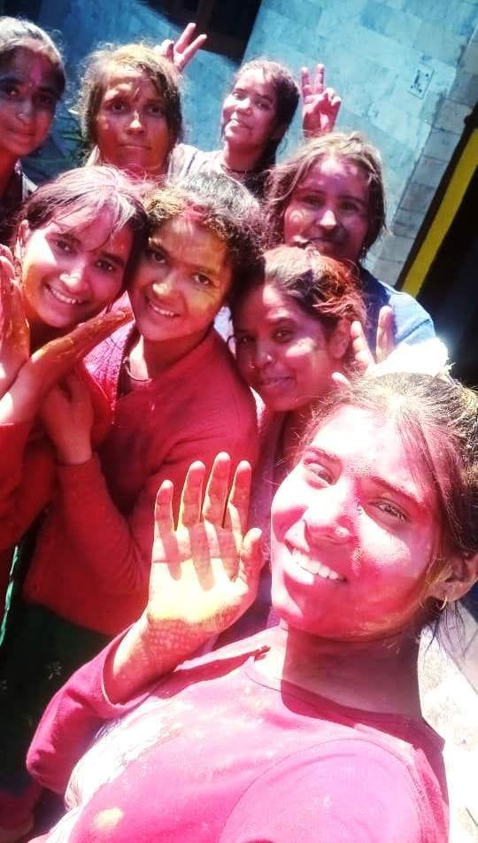 holi celebration in kotdwar Uttarakhand