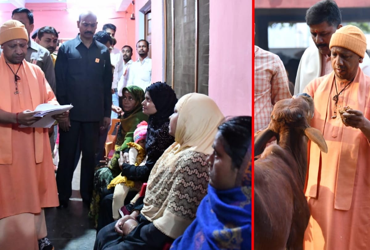 CM yogi Adityanath Janta Darbar in Gorakhnath temple at Gorakhpur