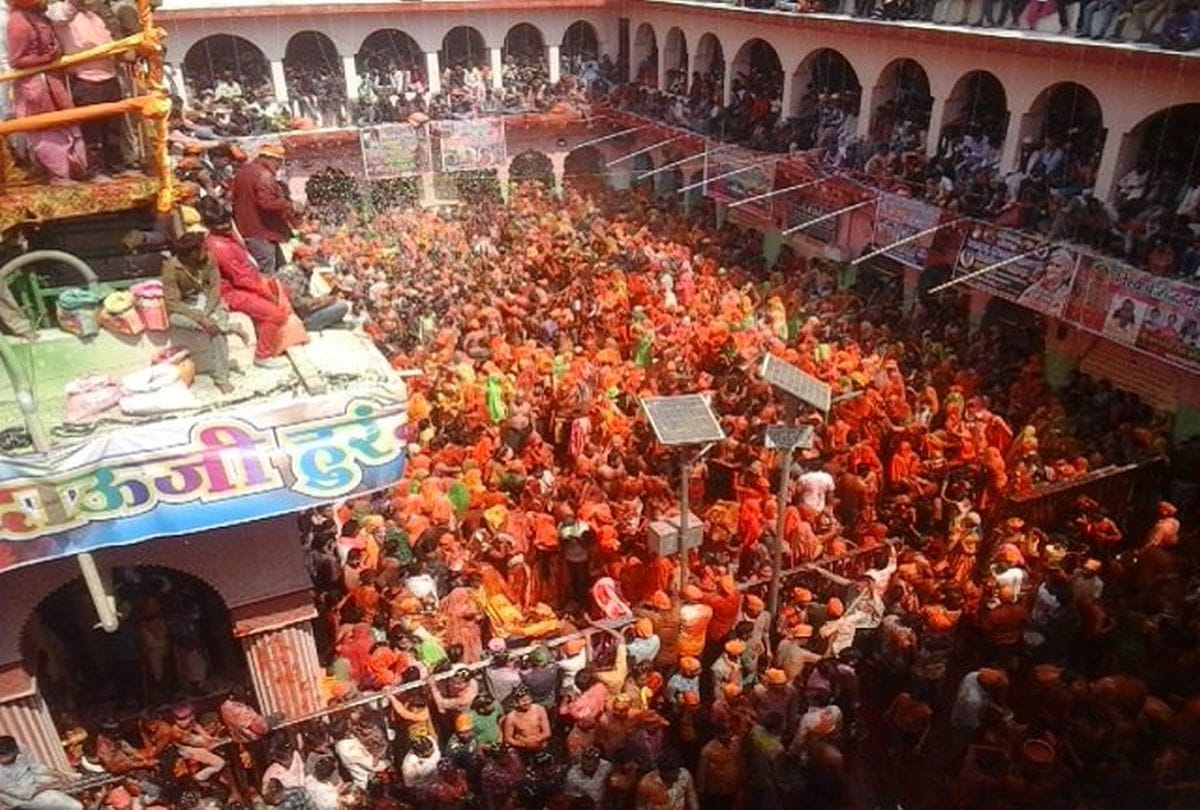 Holi 2020: Huranga In Dauji Maharaj Mandir Baldev