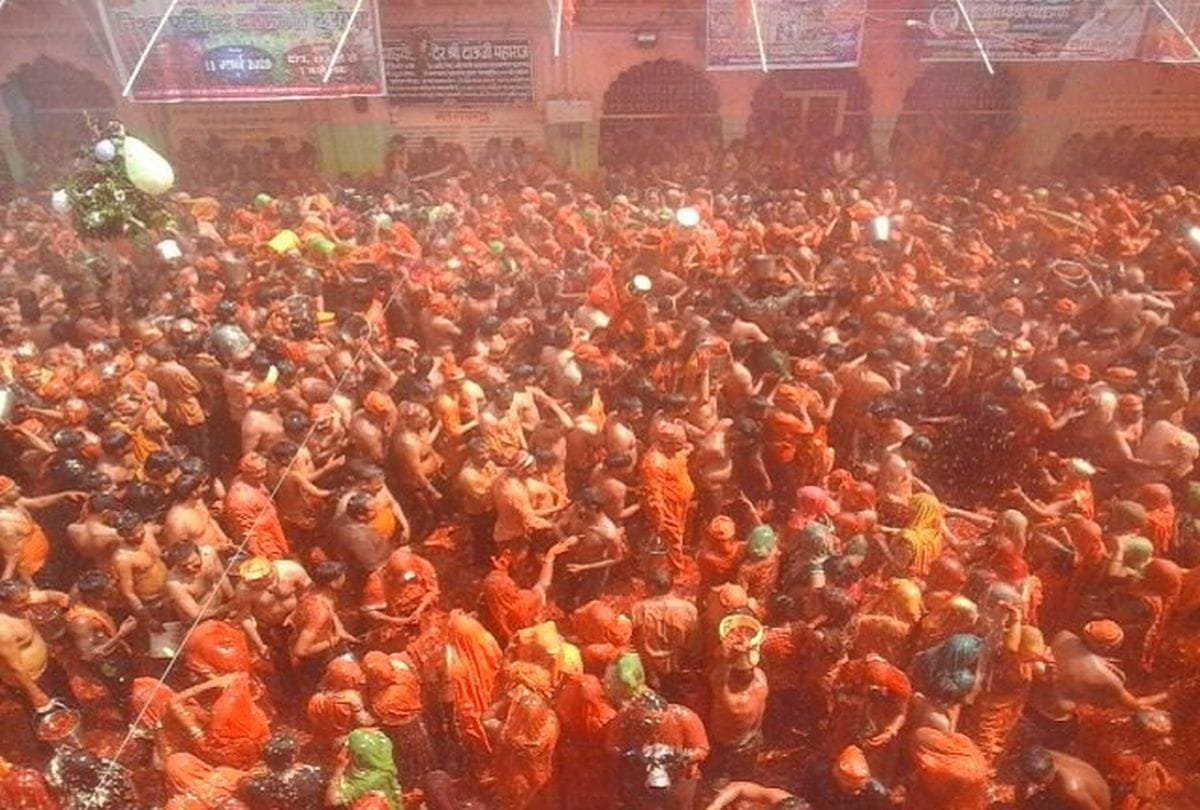 Holi 2020: Huranga In Dauji Maharaj Mandir Baldev