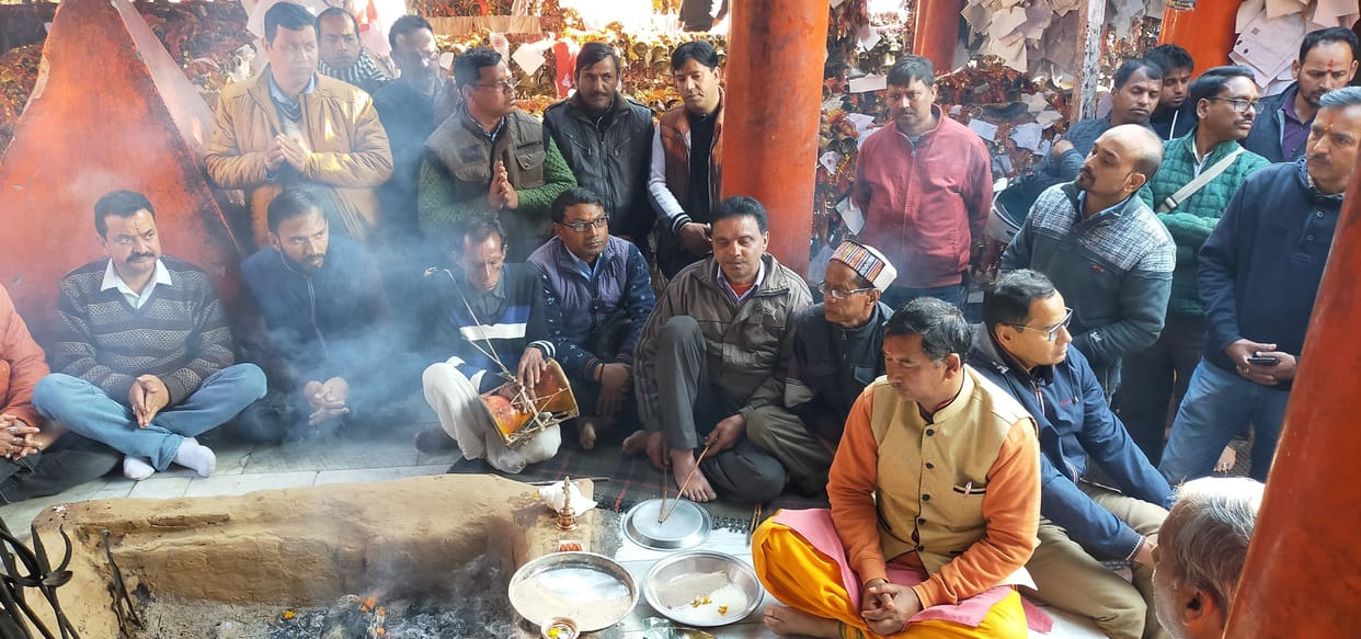 Staff reached the darbar of Goljew