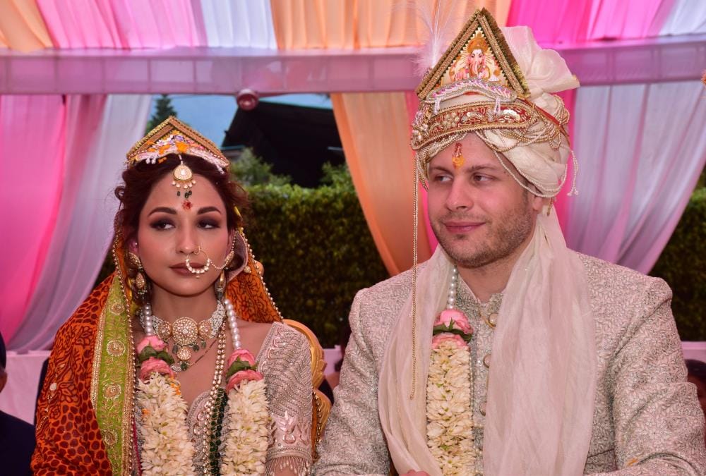 Haldwani's girl married with a German man