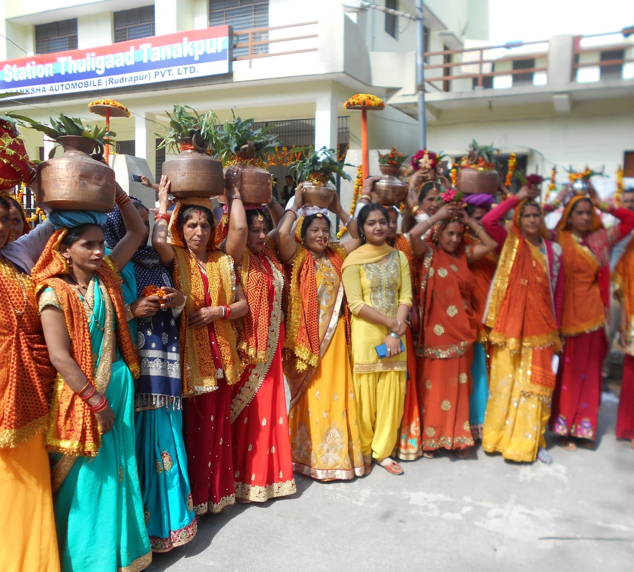 Poornagiri fair starts with the announcement of Jai Mata Di