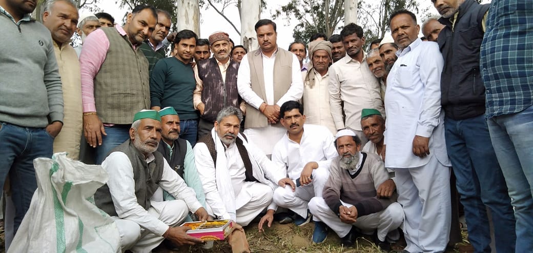 Rakesh Tikait launched the sugarcane purchasing center