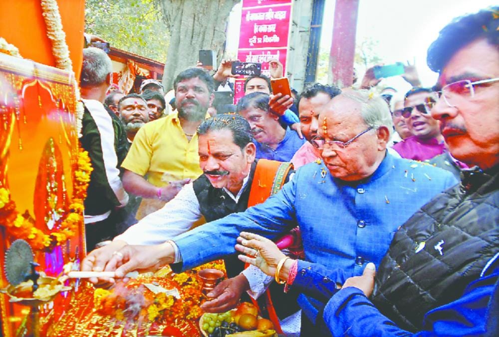 Maa purnagiri mela 2020 start, Panic in pilgrims After Elephant enter in mela area