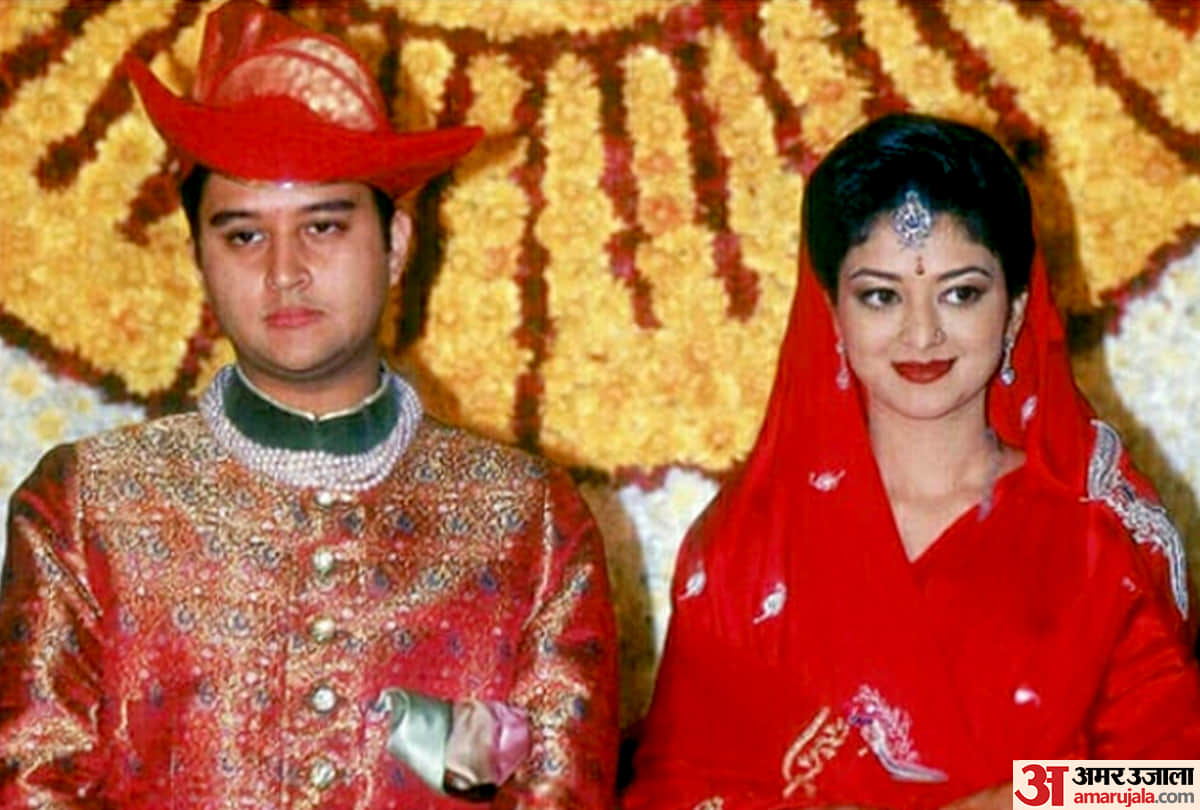 priyadarshini raje scindia love story with Jyotiraditya Scindia