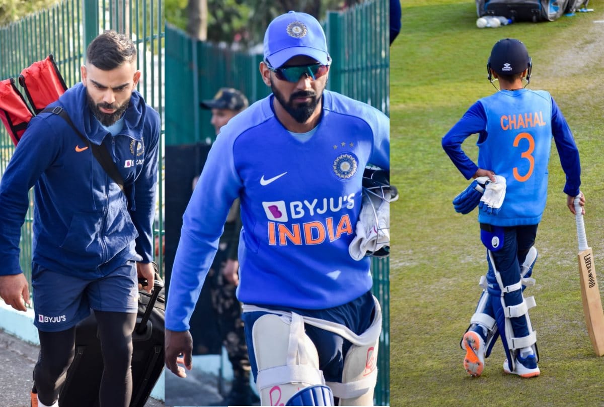india vs south africa odi: Team India practice match in HPCA stadium Dharamshala
