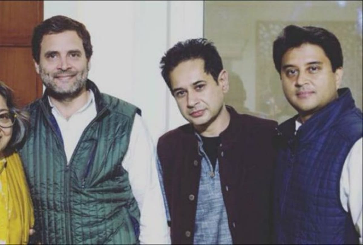 Jyotiraditya Scindia MP News in Hindi Jyotiraditya Scindia wants to meet Rahul Gadhi