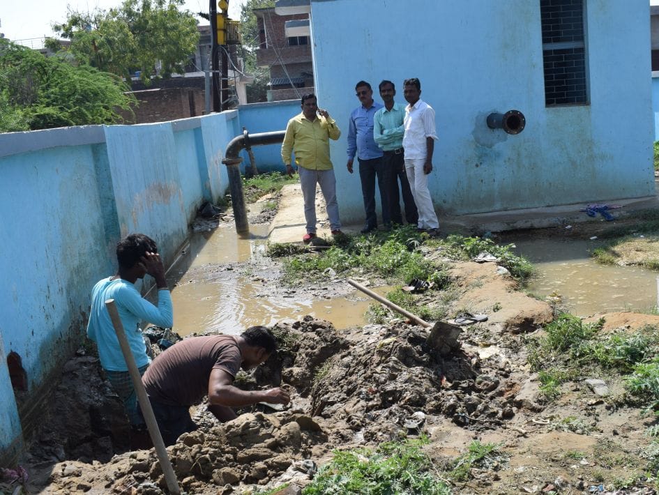 not water suply in mainpuri