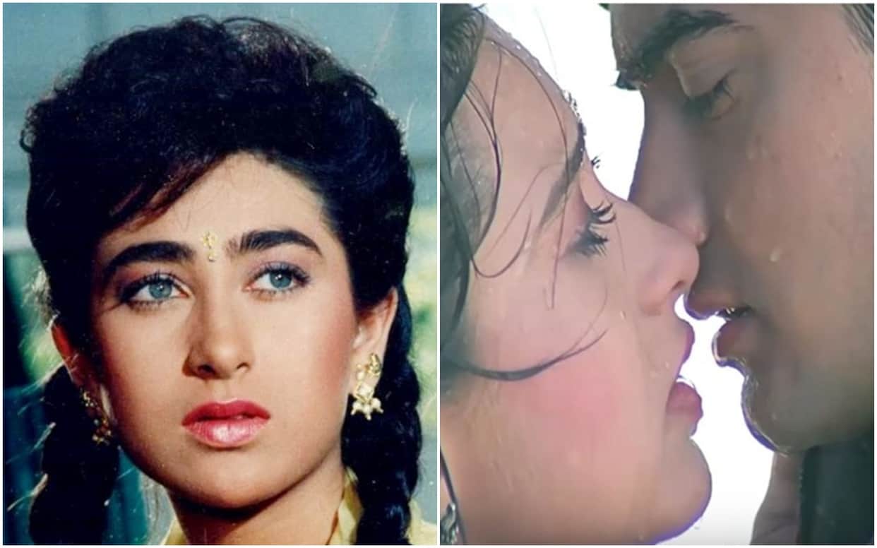 People Make Fun Of Karisma Kapoor For Her MaleLook Than She Did Kissing Scene With Aamir Khan